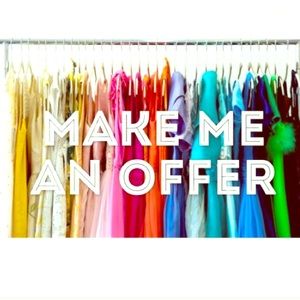 MAKE ME AN OFFER! Please don’t low ball me!